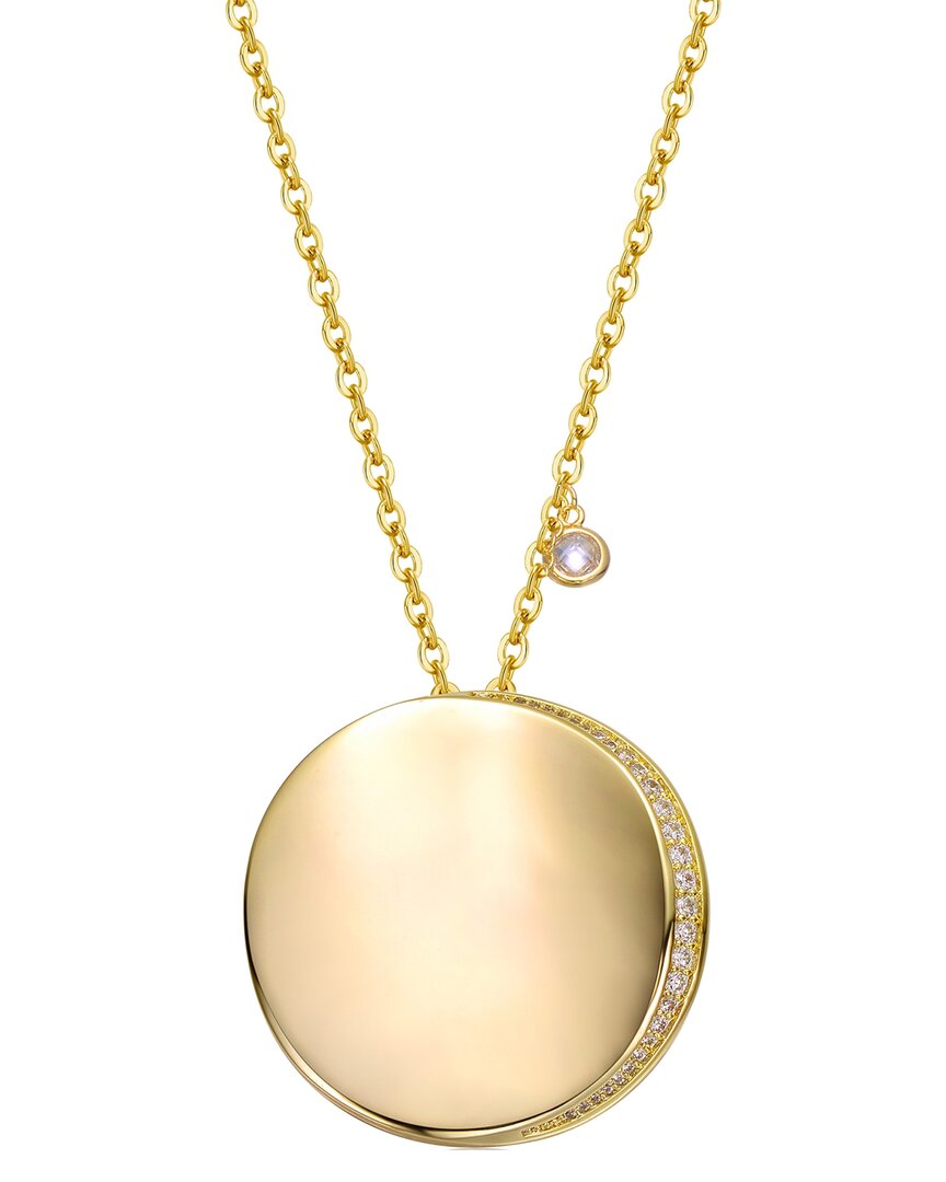 Shop Rachel Glauber 14k Plated Pendant Necklace