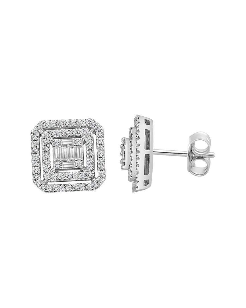 Shop Diamond Select Cuts Sselects Essentials 14k 0.73 Ct. Tw. Diamond Earrings