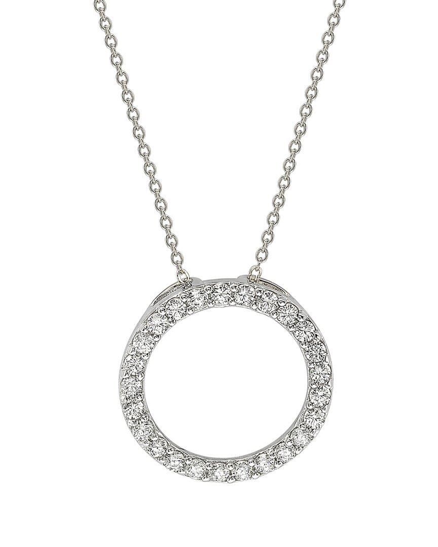 Suzy Levian 14k 0.50 Ct. Tw. Diamond Pendant Necklace