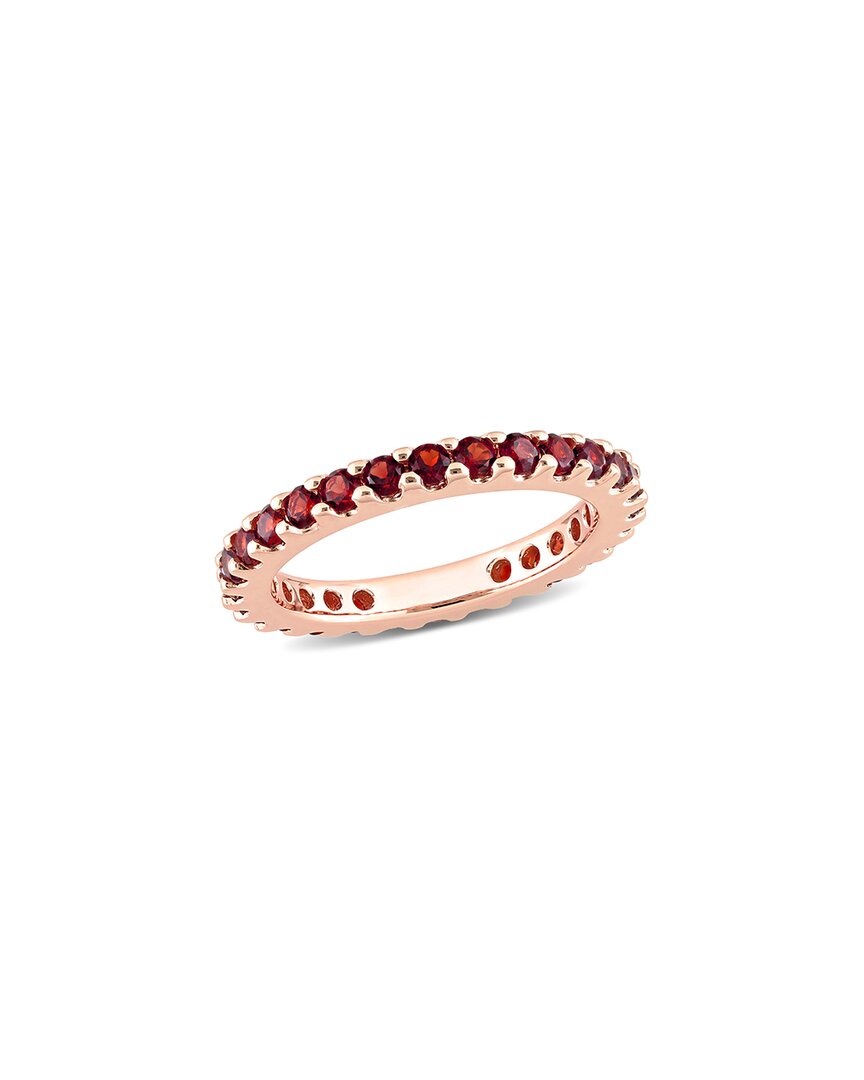 Rina Limor 10k Rose Gold 1.20 Ct. Tw. Garnet Eternity Ring
