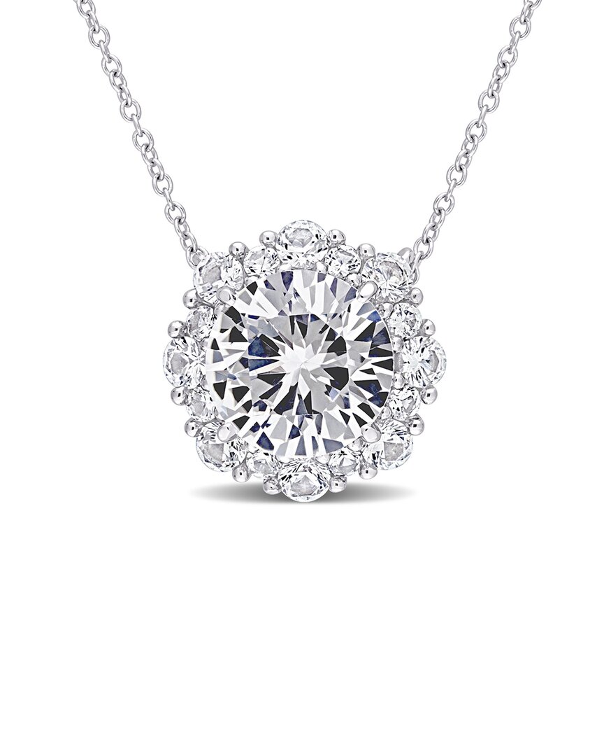 Rina Limor 10k 4.37 Ct. Tw. White Sapphire Necklace
