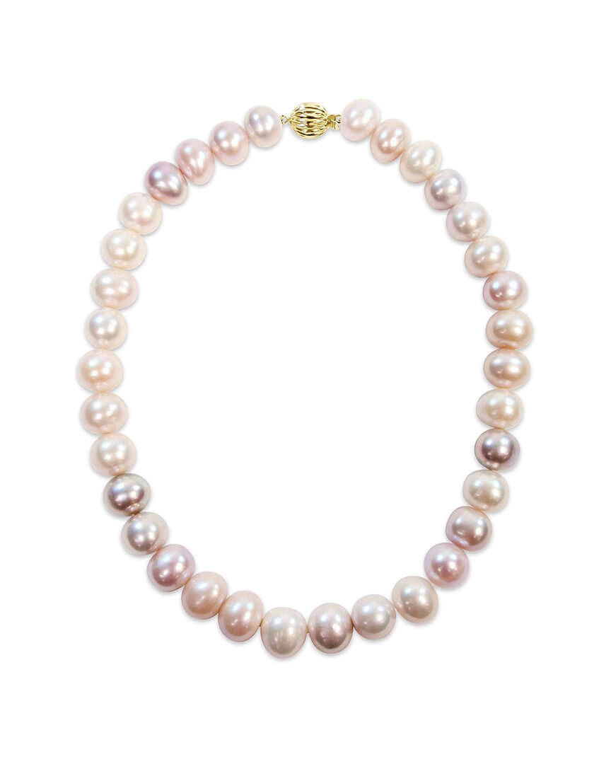 Diamond Select Cuts 14k Pearl 12.5-14.5mm Pearl Necklace