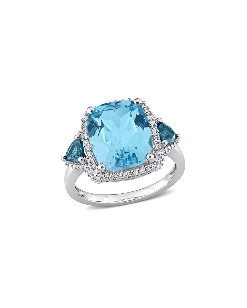 Diamond Select Cuts 14k 7.15 Ct. Tw. Diamond & Gemstone Ring