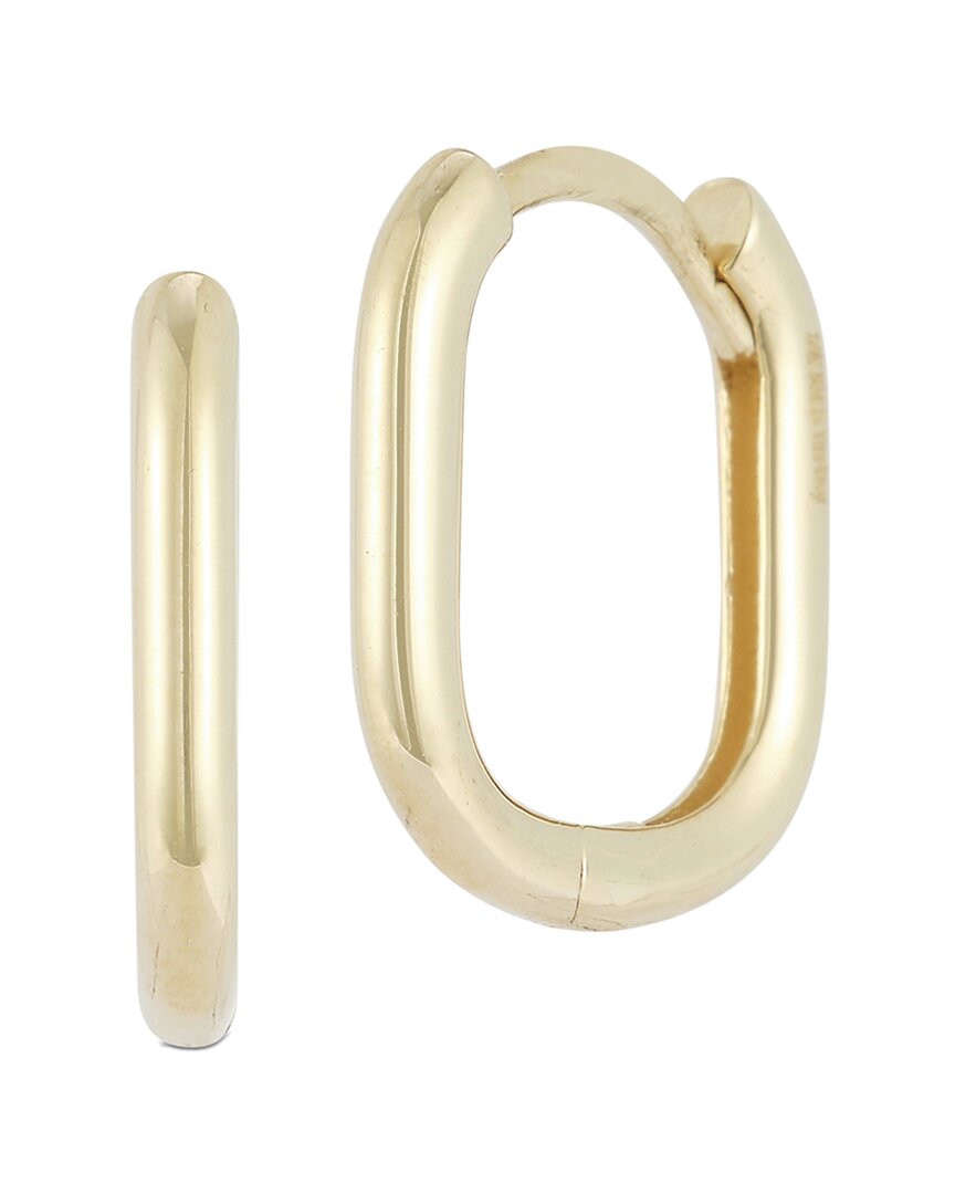 Ember Fine Jewelry 14k Oval Huggie Earrings