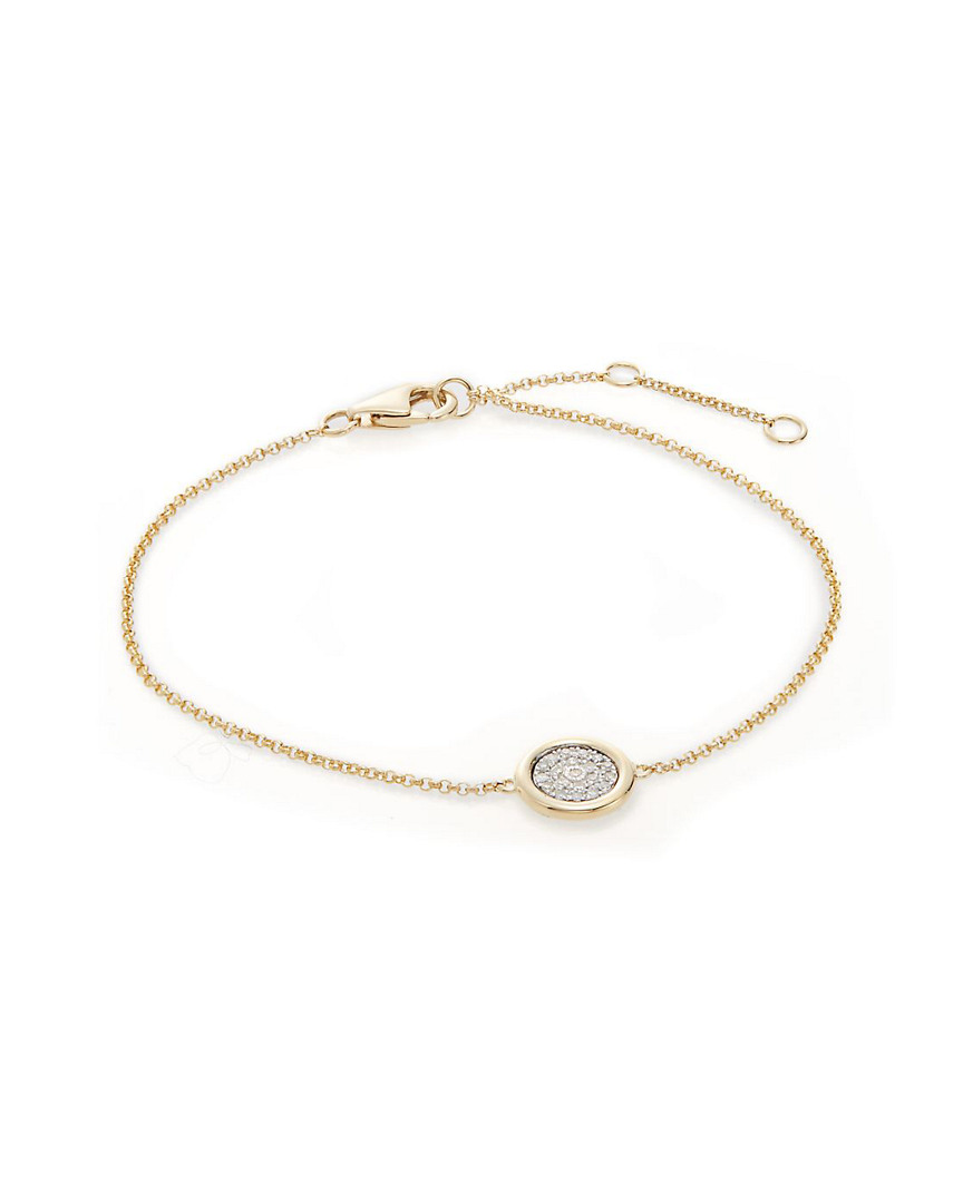 Effy Fine Jewelry 14k Diamond Bracelet In Metallic