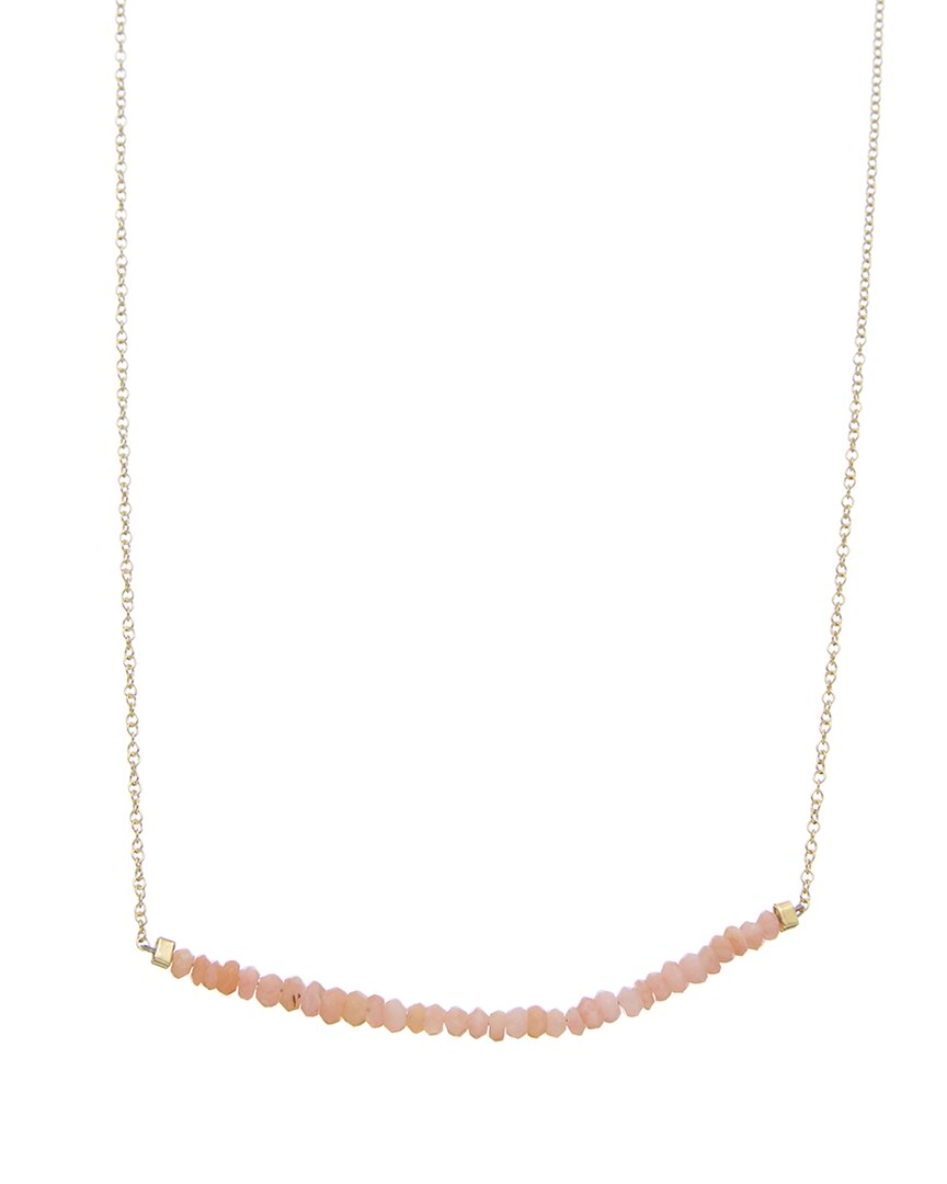 Shop Meira T 14k Rose Gold Opal Necklace