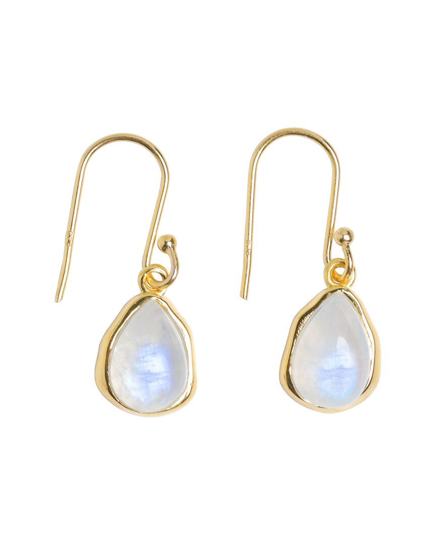 Tiramisu 14k Over Silver 4.50 Ct. Tw. Rainbow Moonstone Earrings