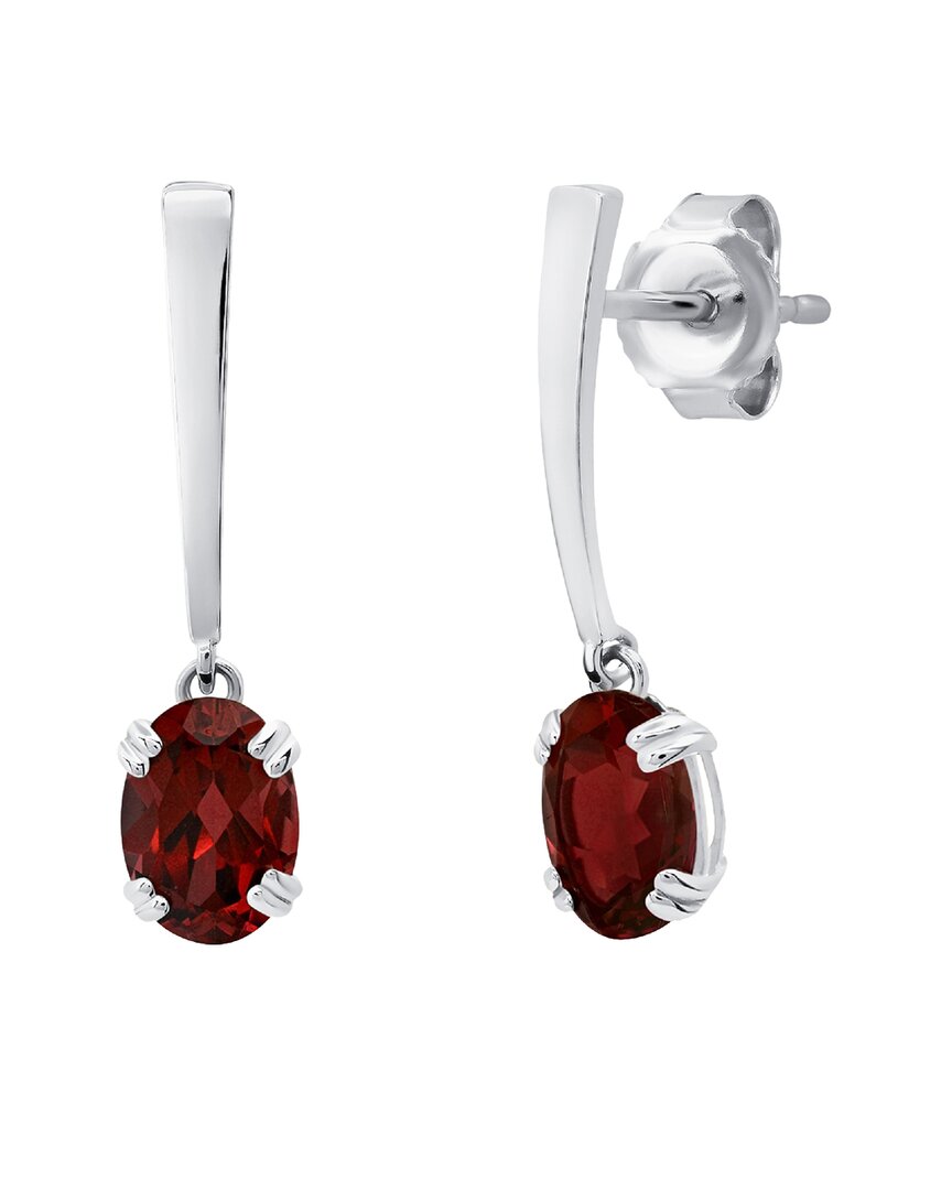 Shop Max + Stone 14k 1.70 Ct. Tw. Garnet Dangle Earrings