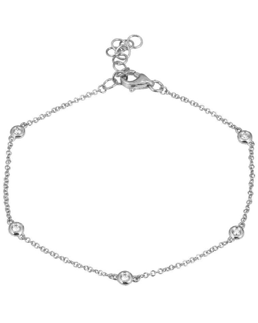Shop Sabrina Designs 14k 0.1 Ct. Tw. Diamond Bracelet