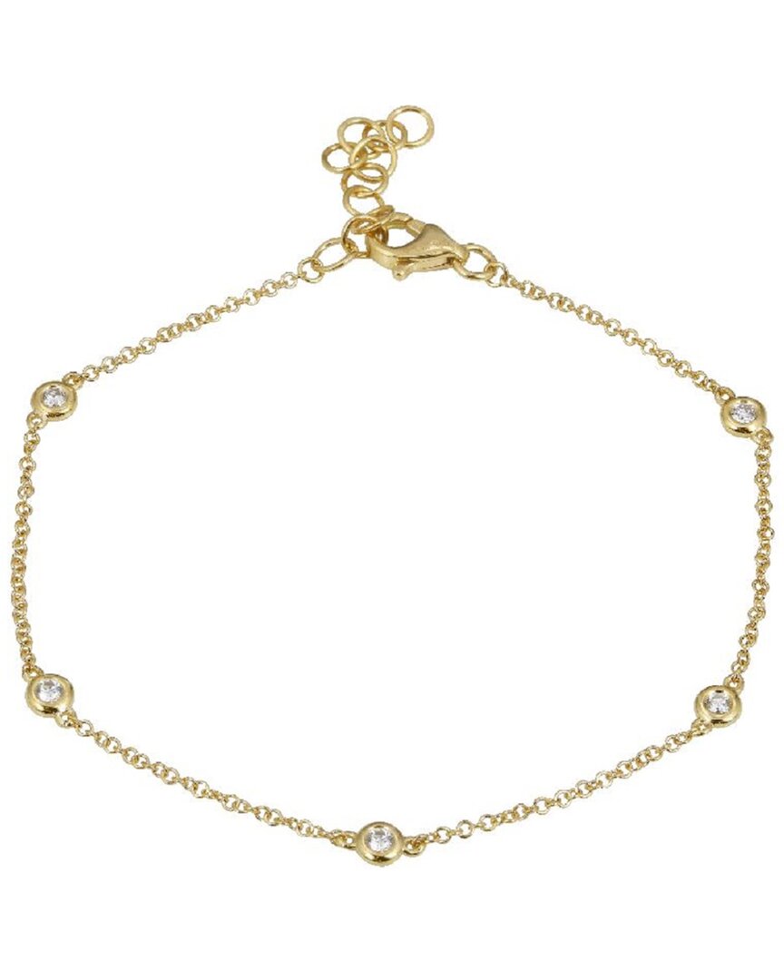 Sabrina Designs 14k 0.1 Ct. Tw. Diamond Bracelet