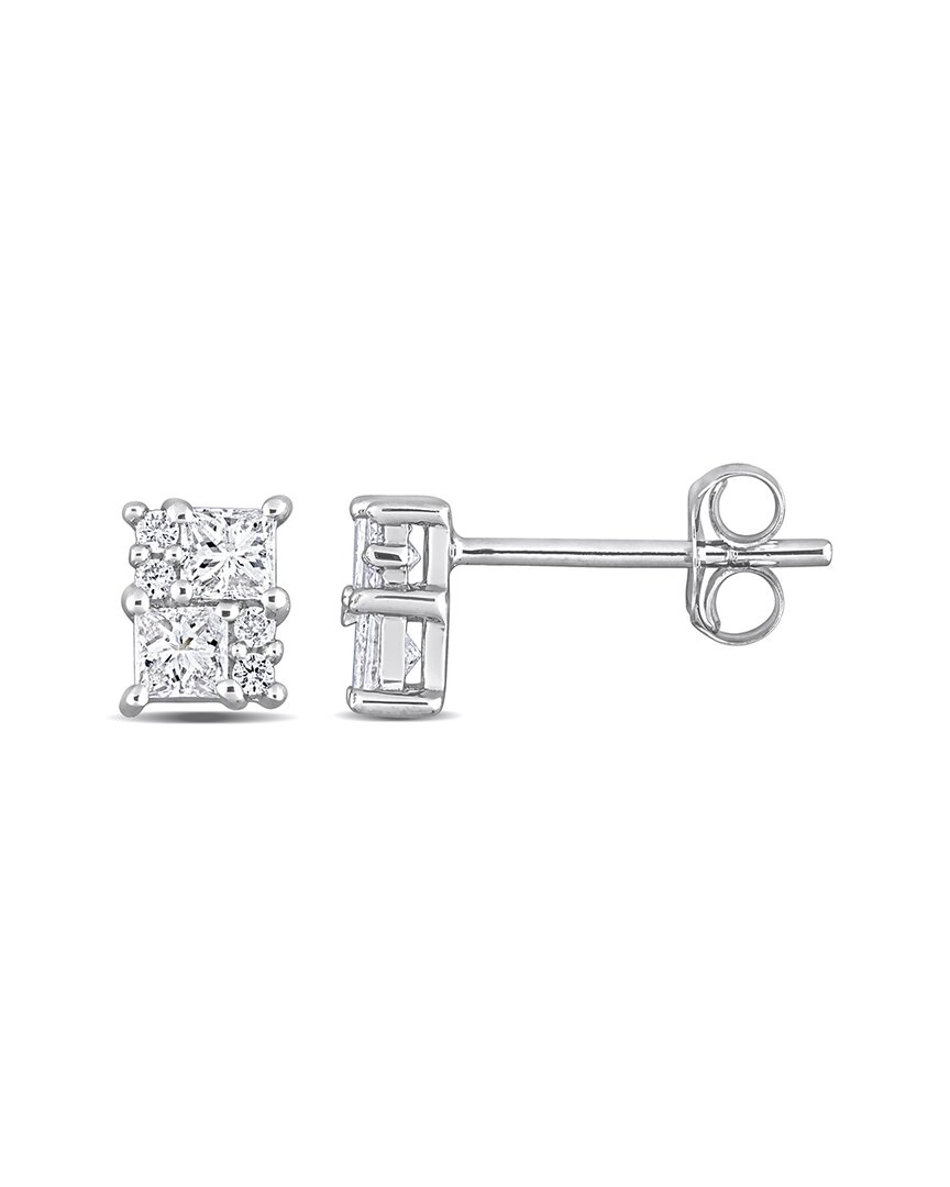 Rina Limor 14k 0.46 Ct. Tw. Cluster Earrings