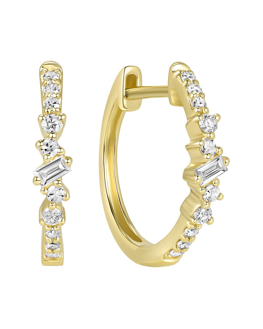 Ron Hami 14k 0.18 Ct. Tw. Diamond Huggie Earrings In Gold