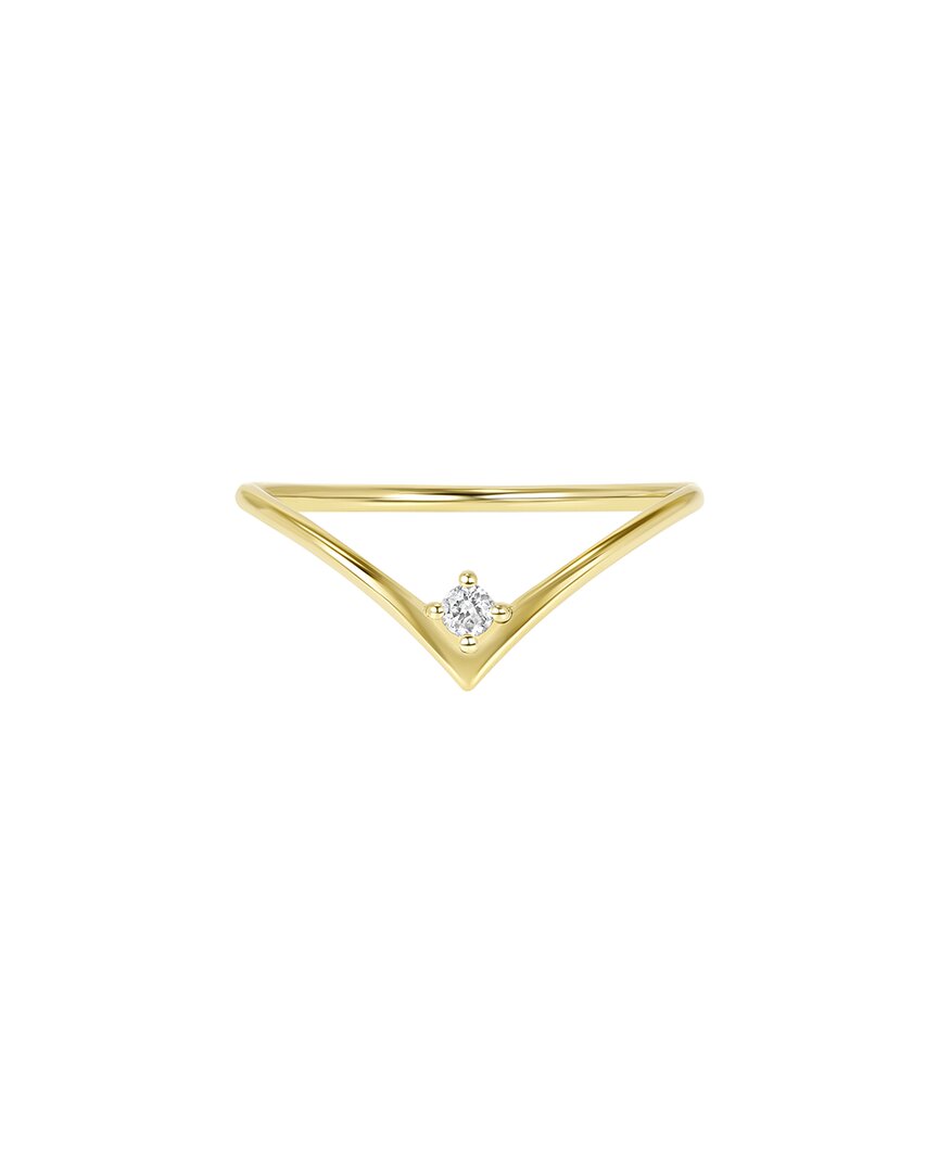 Ron Hami 14k 0.04 Ct. Tw. Diamond Ring In Gold