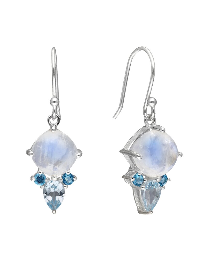 Shop Tiramisu Silver Gemstone Earrings