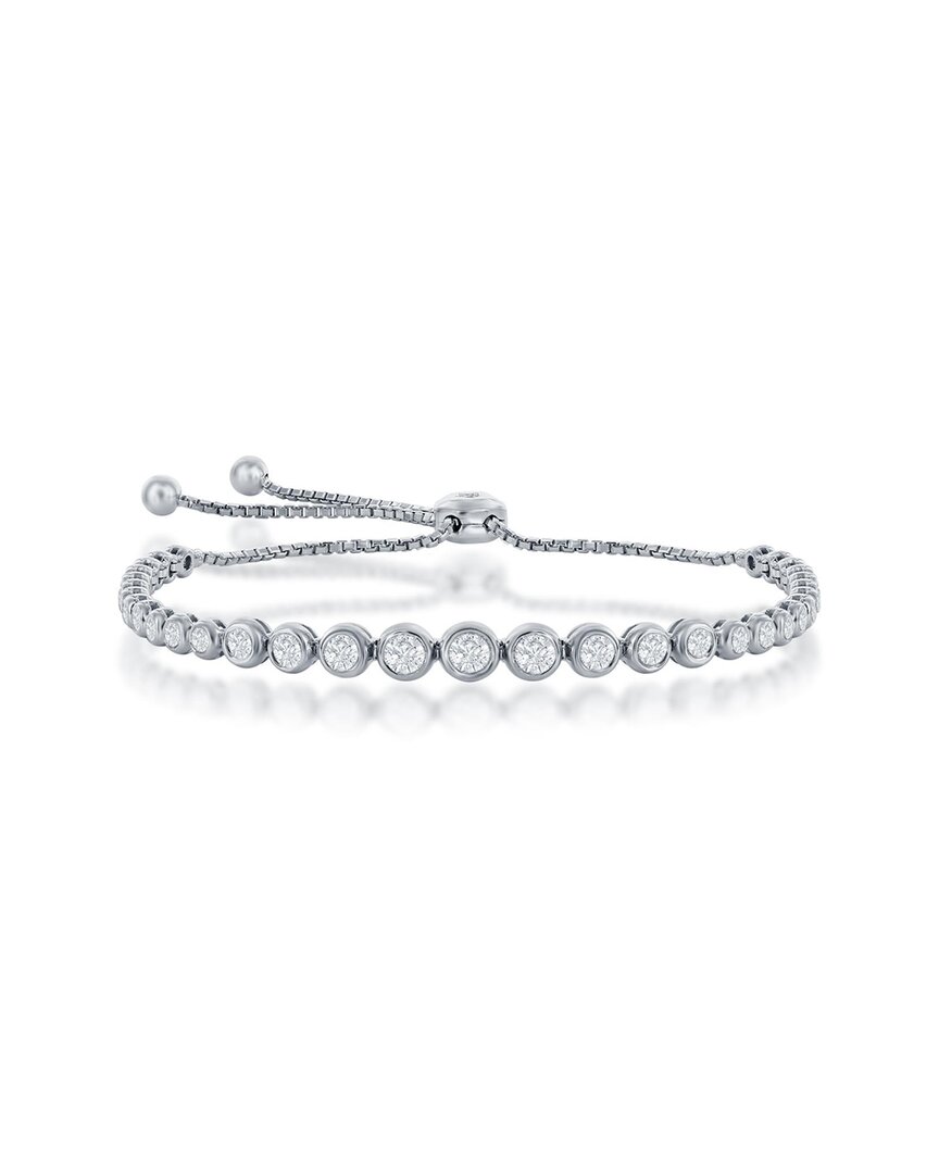 Jewels By Viomo 14k 1.75 Ct. Tw. Diamond Pull-up Chain Bracelet