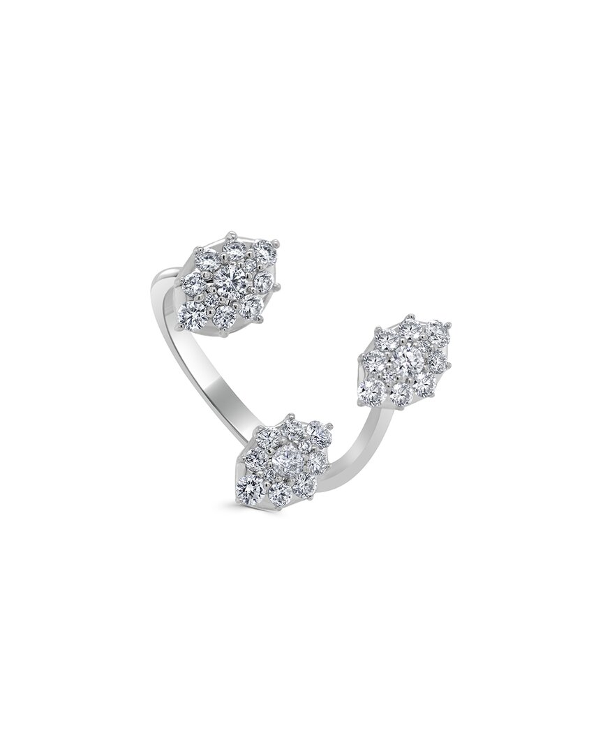 Sabrina Designs 14k 0.73 Ct. Tw. Diamond Cluster Open Ring