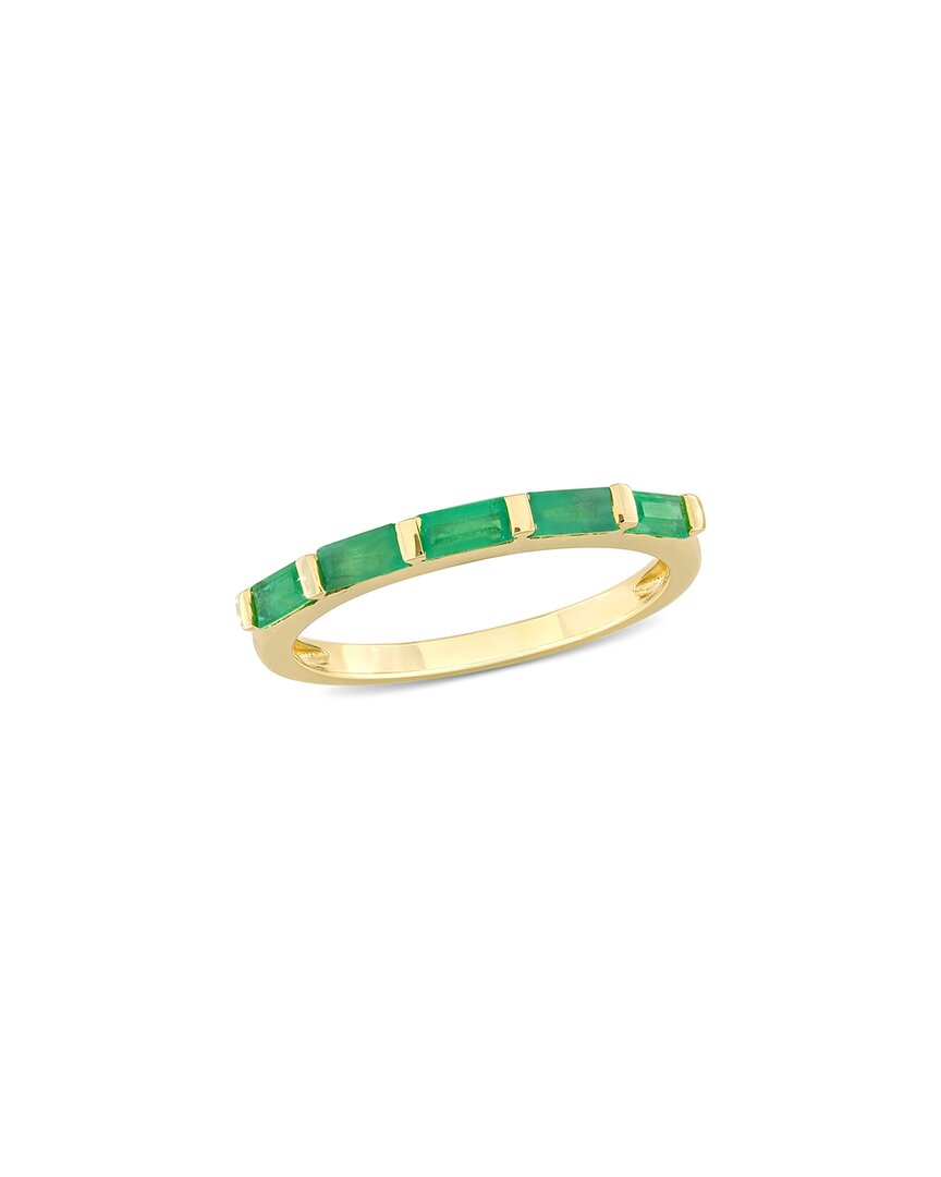 Rina Limor 10k 0.60 Ct. Tw. Emerald Ring