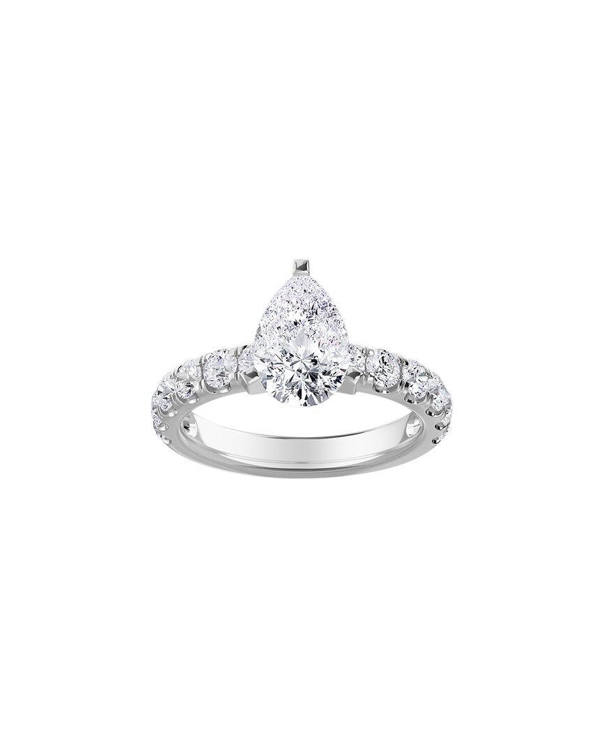 Diana M. Fine Jewelry 14k 2.50 Ct. Tw. Diamond Half-eternity Ring In Metallic