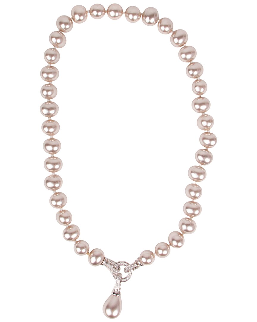Shop Saachi Rhodium Pearl Necklace