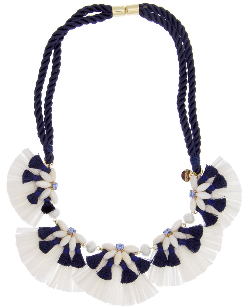 Shop Saachi Fiesta Floral Mother-of-pearl Necklace