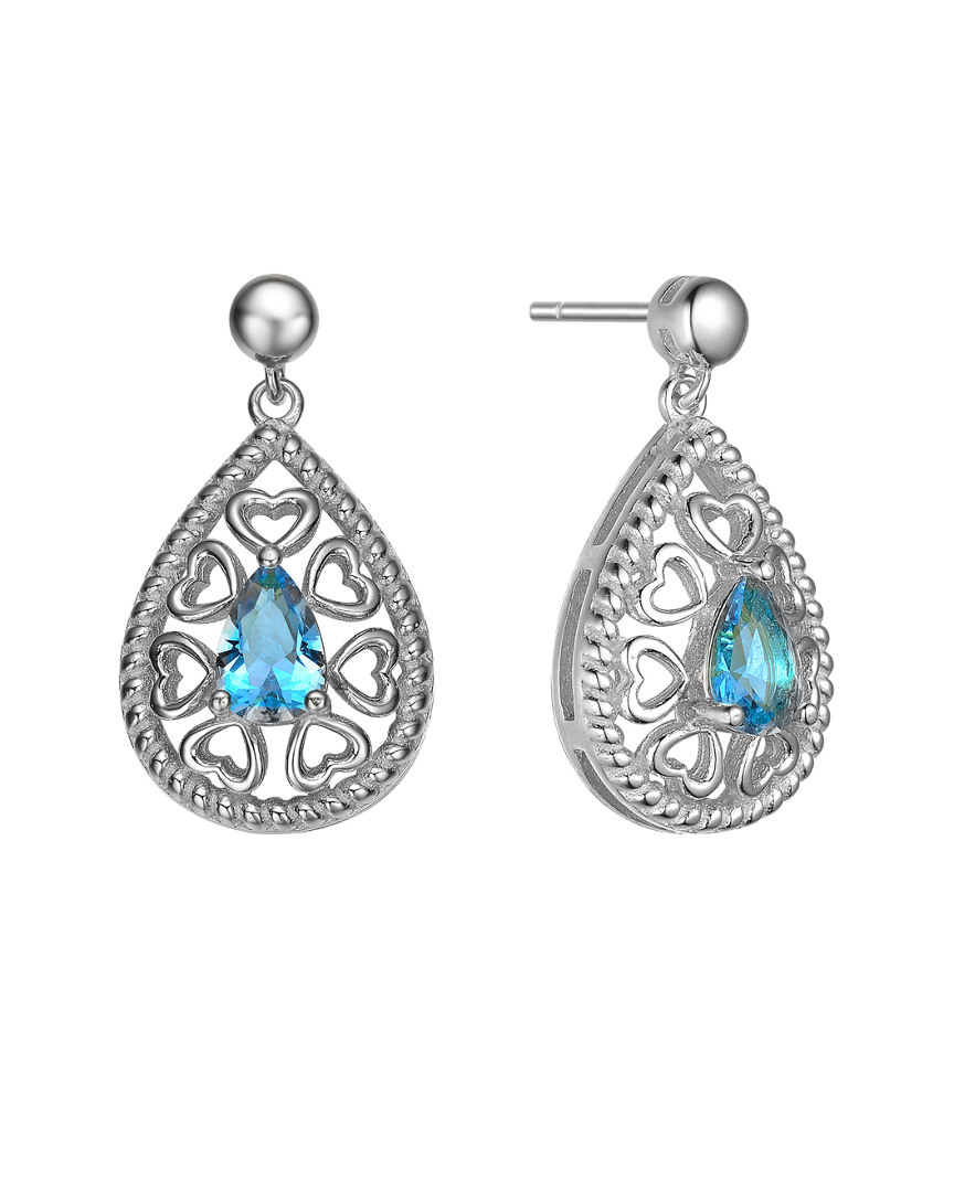 Genevive Silver Earrings