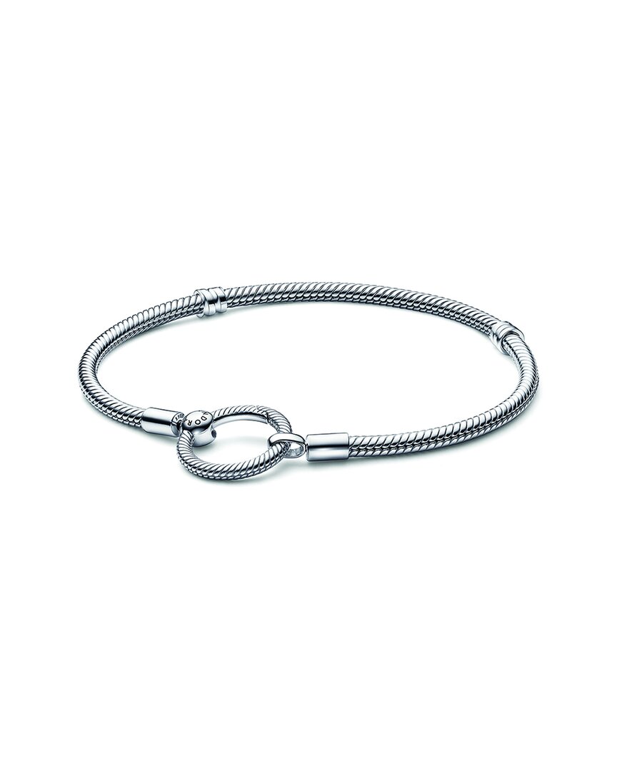 Shop Pandora Moments Silver Snake Chain Bracelet
