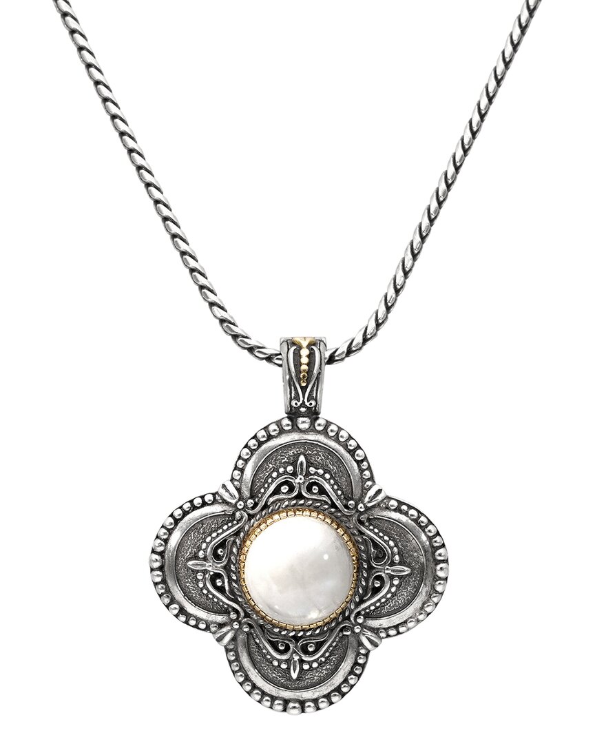 Konstantino 18k & Silver Labradorite Necklace