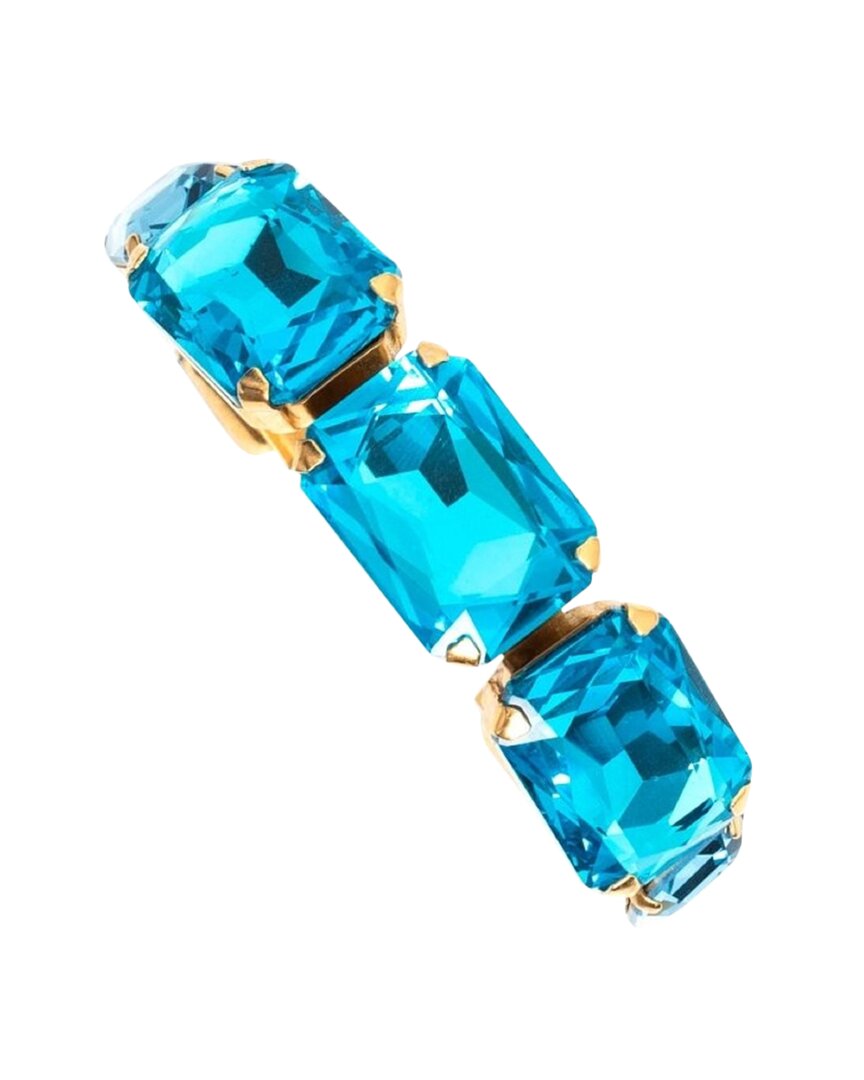 Elizabeth Cole 14k Plated Bracelet In Blue
