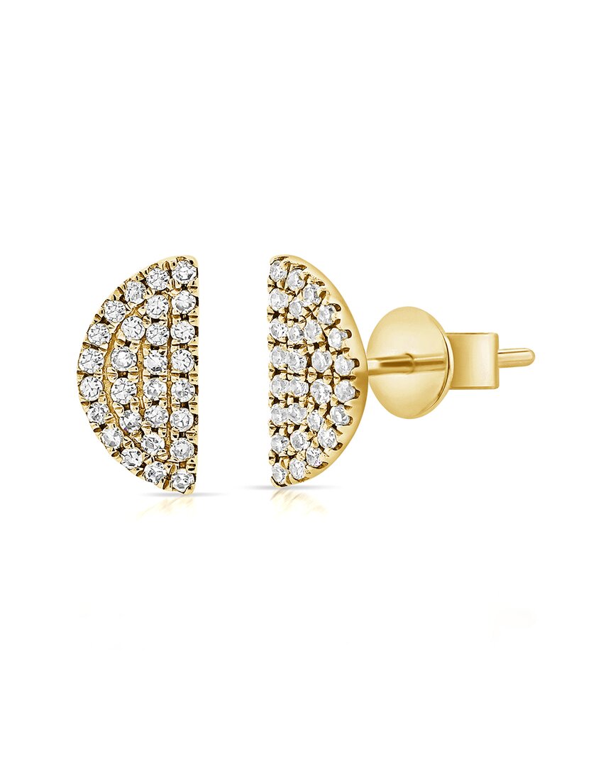 Sabrina Designs 14k 0.18 Ct. Tw. Diamond Earrings In Gold