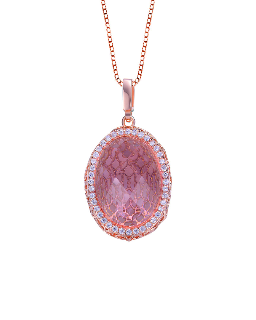Genevive 18k Rose Gold Vermeil
