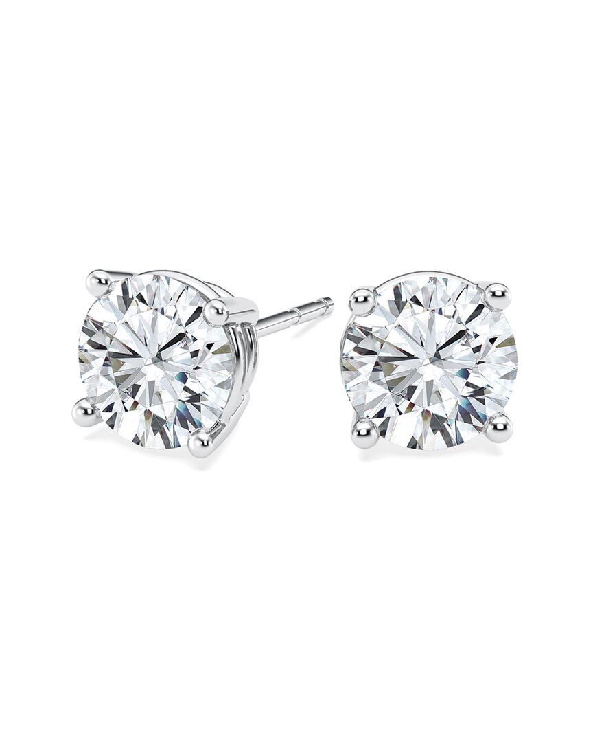 Shop Diana M Lab Grown Diamonds Diana M. Fine Jewelry 14k 4.00 Ct. Tw. Lab Grown Diamond Studs