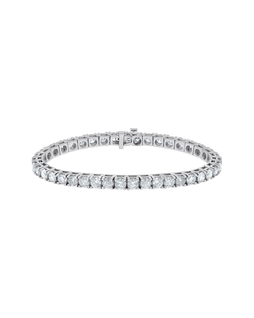 Diana M Lab Grown Diamonds Diana M. Fine Jewelry 14k 6.00 Ct. Tw. Lab Grown Diamond Tennis Bracelet