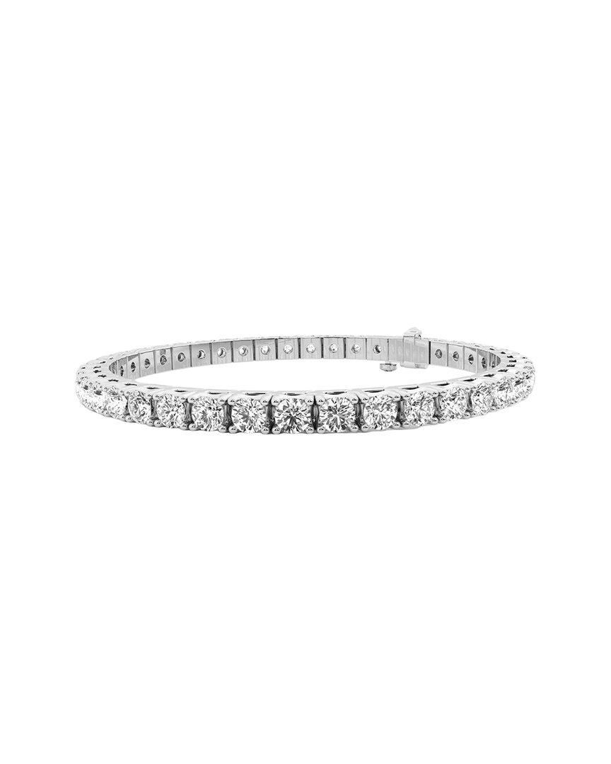 Diana M Lab Grown Diamonds Diana M. Fine Jewelry 14k 8.00 Ct. Tw. Lab Grown Diamond Tennis Bracelet