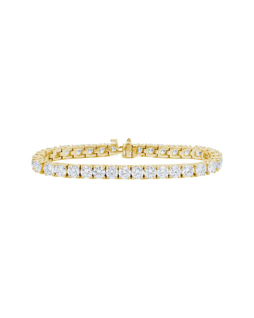 Shop Diana M Lab Grown Diamonds Diana M. Fine Jewelry 14k 8.00 Ct. Tw. Lab Grown Diamond Tennis Bracelet