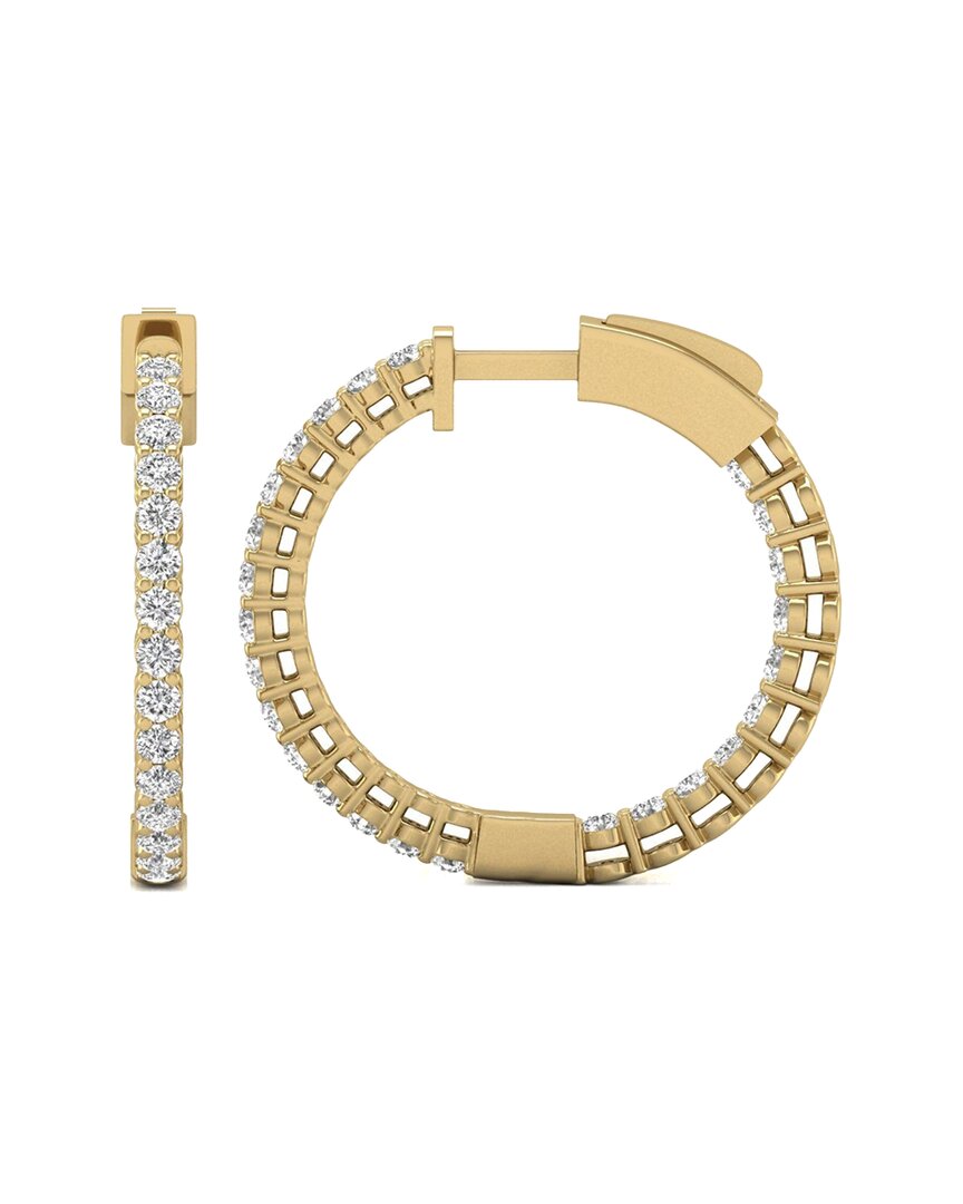 Diana M. Fine Jewelry 14K 1.00 ct. tw. Lab Grown Diamond Hoops