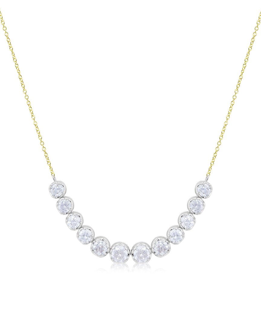 Meira T 10k 1.00 Ct. Tw. Diamond Necklace