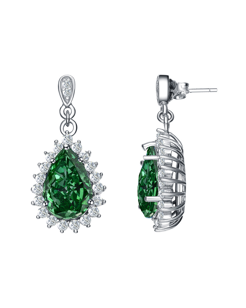 Genevive Silver Earrings