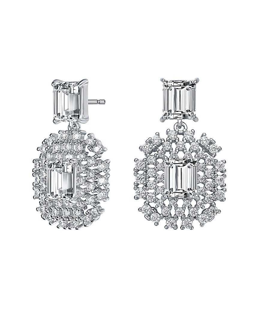 Genevive Silver Earrings