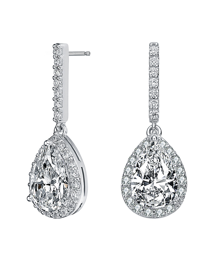 Genevive Silver Earrings