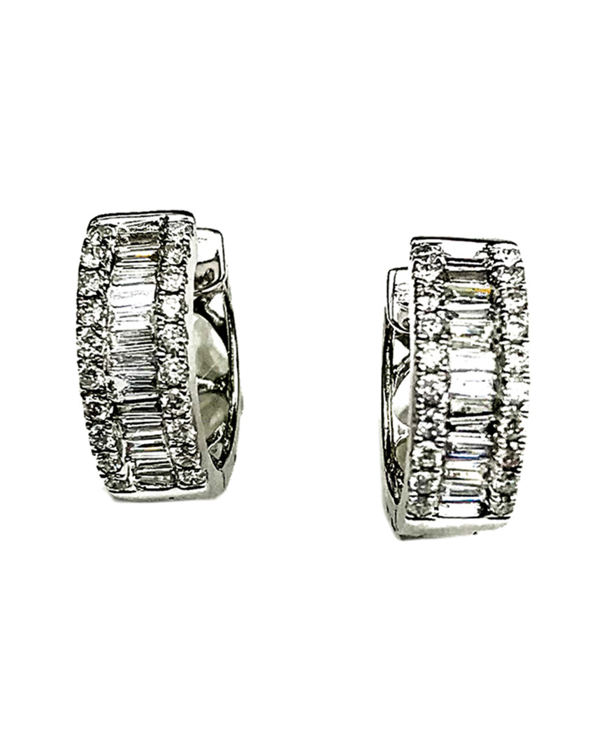 Arthur Marder Fine Jewelry 18k 0.55 Ct. Tw. Diamond Mini Hoops