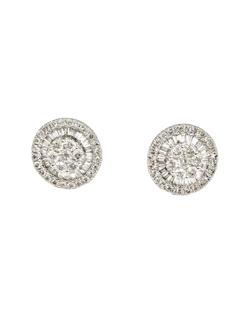 Arthur Marder Fine Jewelry 18k 1.00 Ct. Tw. Diamond Earrings