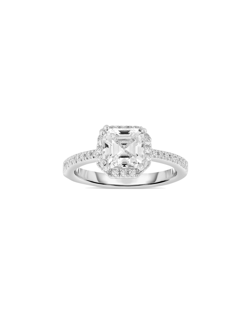 Genevive Silver Cz Ring