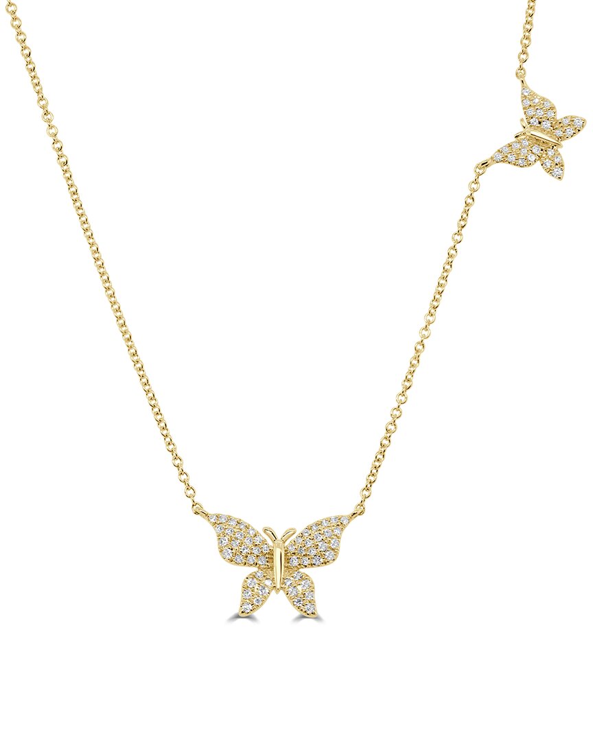 Sabrina Designs 14k 0.21 Ct. Tw. Diamond Necklace