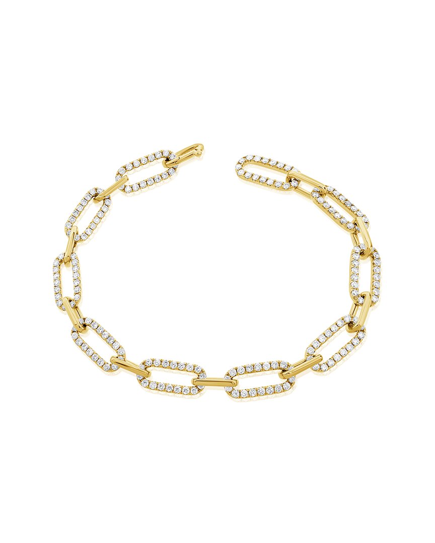 Sabrina Designs 14k 2.53 Ct. Tw. Diamond Link Bracelet
