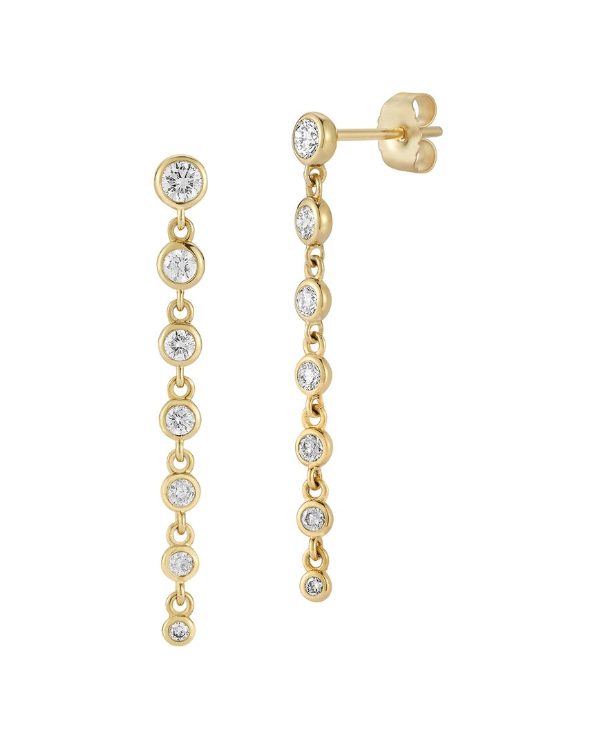 Nephora 14k 0.52 Ct. Tw. Diamond Earrings In Gold