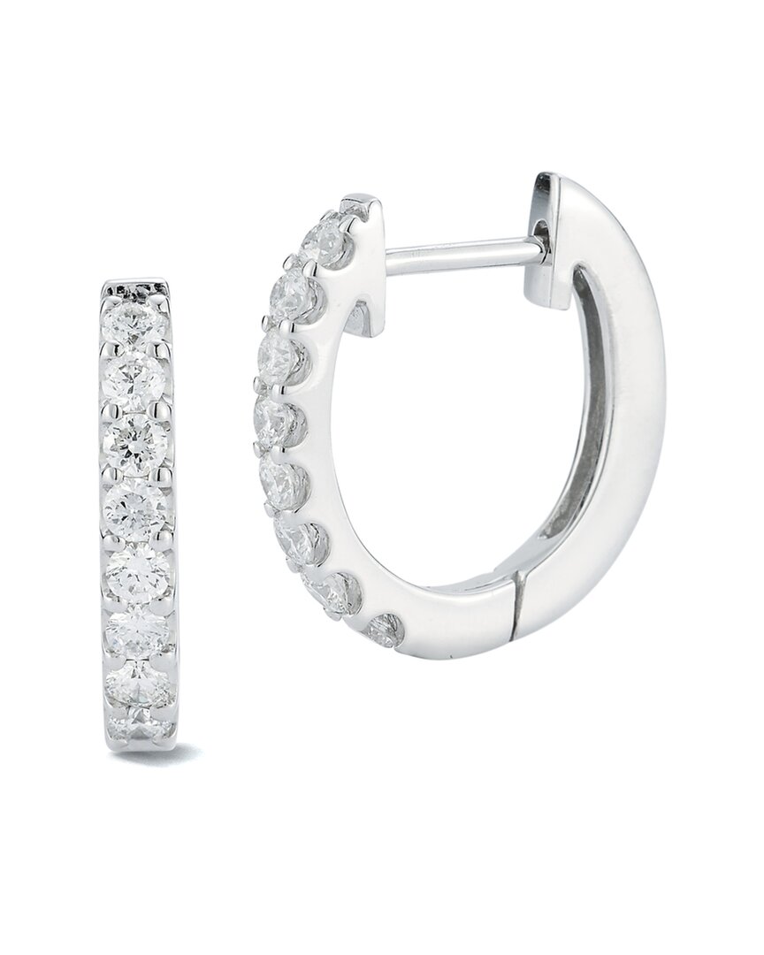Nephora 14k 0.28 Ct. Tw. Diamond Earrings In White