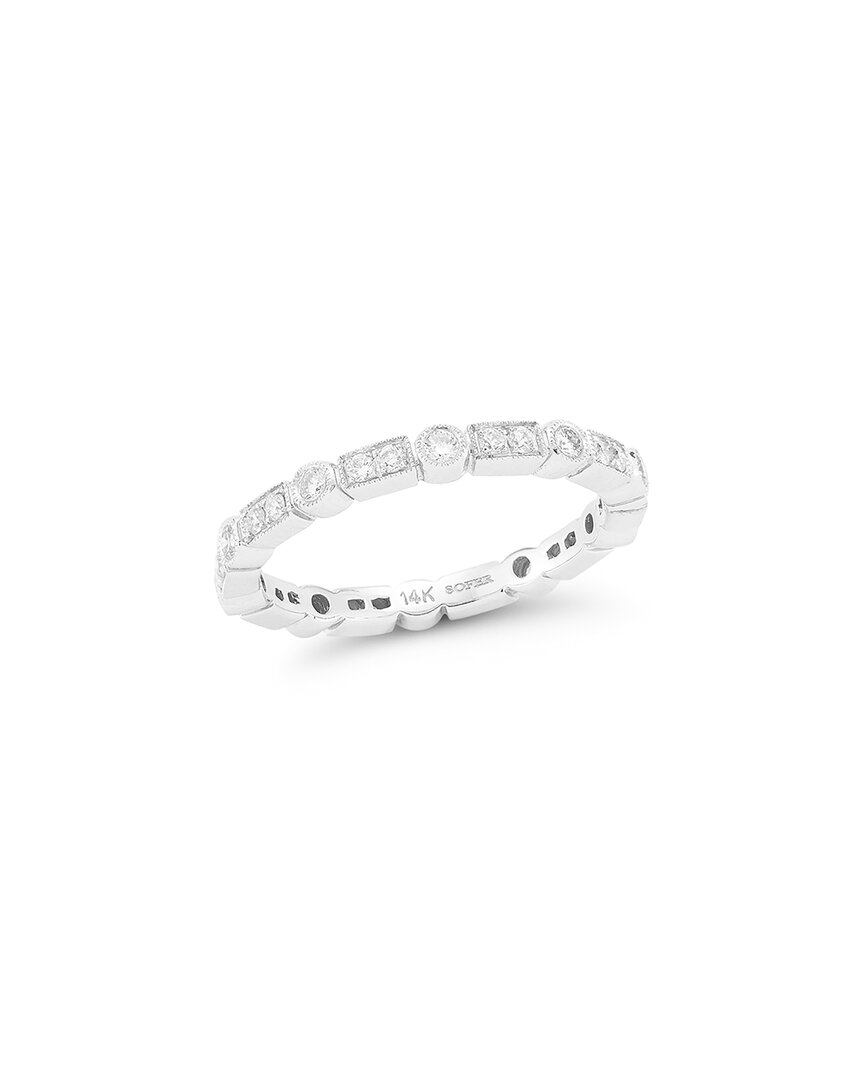 Nephora 14k 0.45 Ct. Tw. Diamond Ring In White