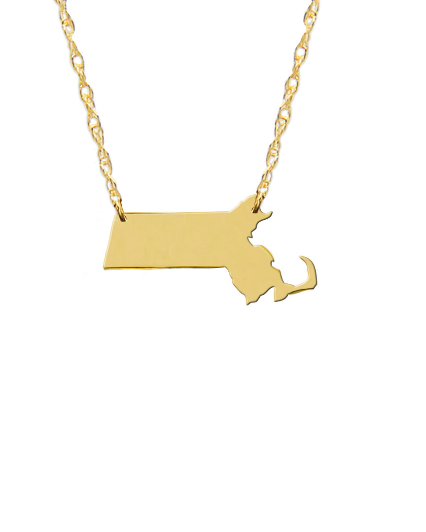 Jane Basch 14k 50 States Necklace