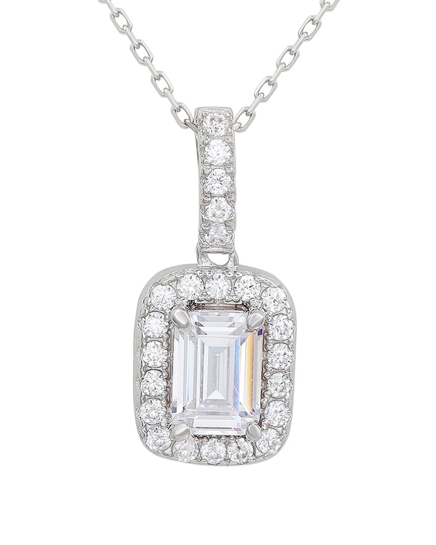 Suzy Levian Cz Jewelry Suzy Levian Silver Cz Dangle Pendant
