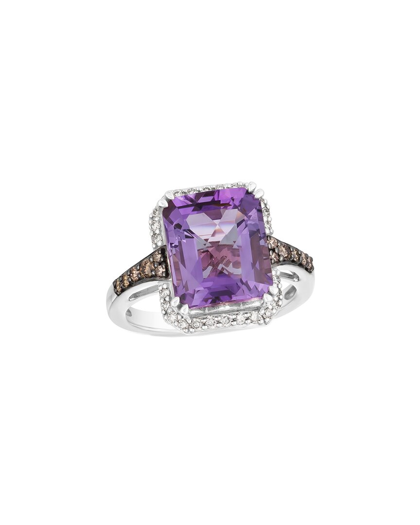 Le Vian Euphoria Chocolate 14k 5.23 Ct. Tw. Diamond & Amethyst Ring